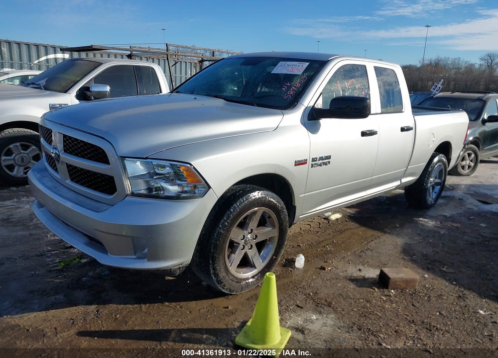 2017 RAM 1500 EXPRESS 4X4 6'4 BOX VIN: 1C6RR7FTXHS587855