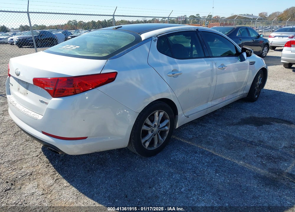 2013 KIA OPTIMA VIN: 5XXGN4A72DG222000