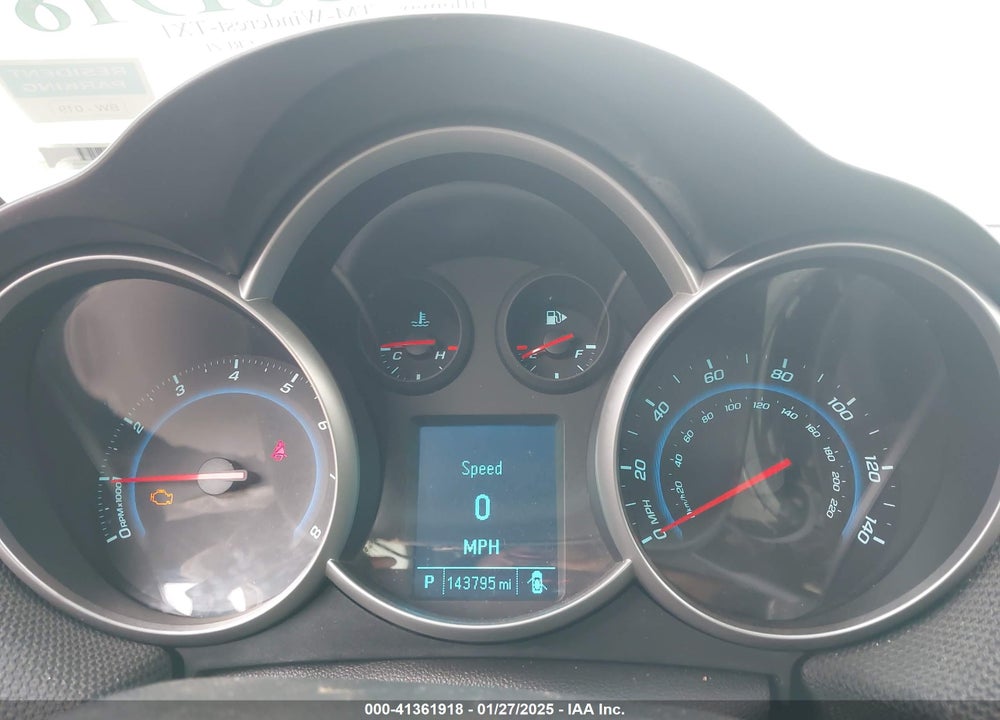 2012 CHEVROLET CRUZE 2LT VIN: 1G1PG5SC7C7120249
