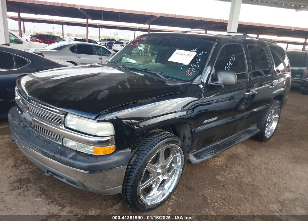 2002 CHEVROLET TAHOE LS VIN: 1GNEC13T42R281699