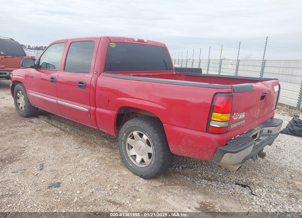 2005 GMC SIERRA 1500 SLE VIN: 2GTEC13T651261573