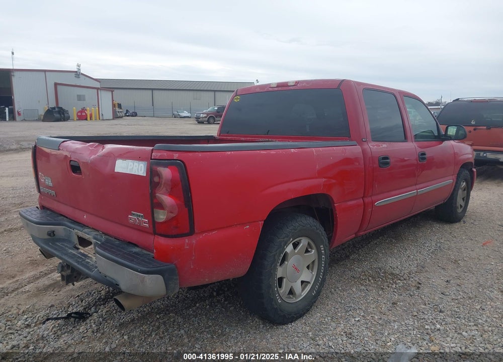 2005 GMC SIERRA 1500 SLE VIN: 2GTEC13T651261573