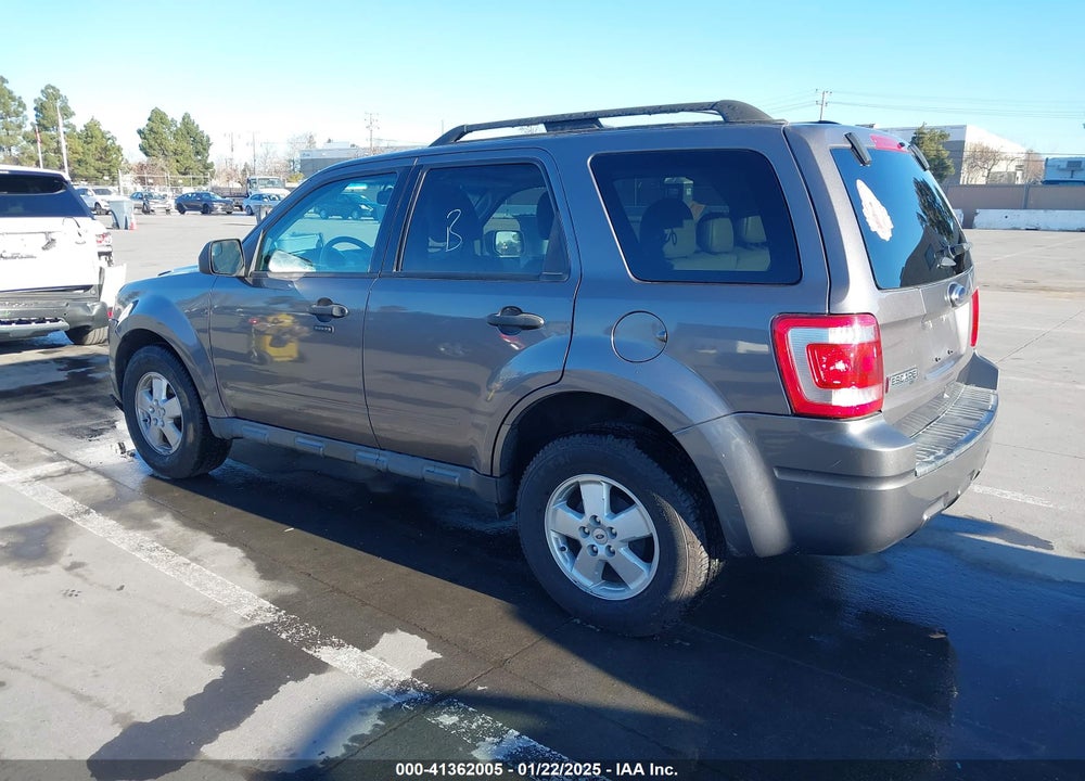 2011 FORD ESCAPE XLT VIN: 1FMCU0D79BKC63888