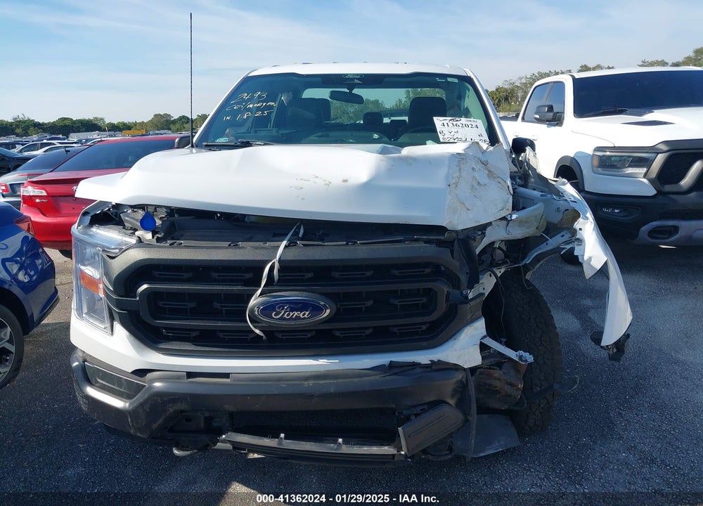 2022 FORD F-150 VIN: 1FTFX1E54NKD86627