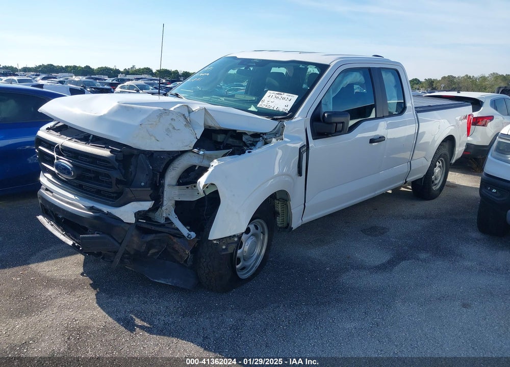 2022 FORD F-150 VIN: 1FTFX1E54NKD86627