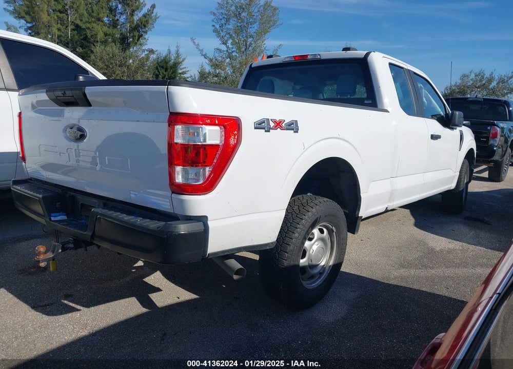 2022 FORD F-150 VIN: 1FTFX1E54NKD86627