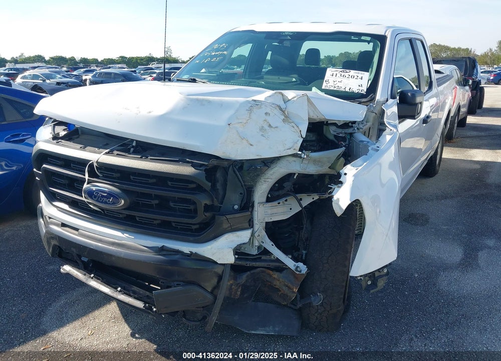 2022 FORD F-150 VIN: 1FTFX1E54NKD86627