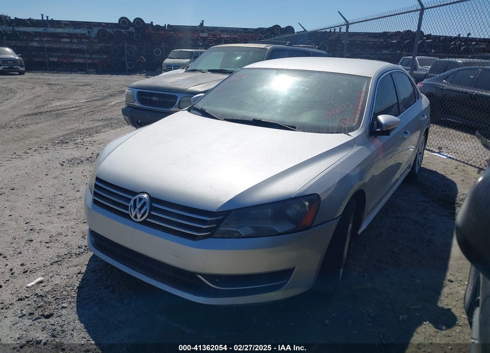 2012 VOLKSWAGEN PASSAT VIN: 1VWBP7A3XCC048773