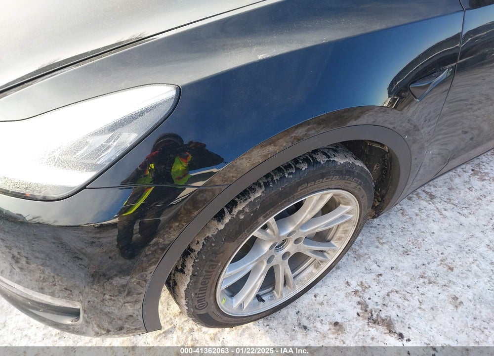 2022 TESLA MODEL Y LONG RANGE DUAL MOTOR ALL-WHEEL DRIVE VIN: 7SAYGDEE4NA008363
