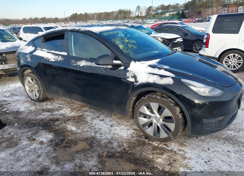 2022 TESLA MODEL Y LONG RANGE DUAL MOTOR ALL-WHEEL DRIVE VIN: 7SAYGDEE4NA008363