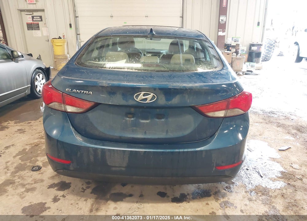 2016 HYUNDAI ELANTRA VALUE EDITION VIN: KMHDH4AE0GU494516
