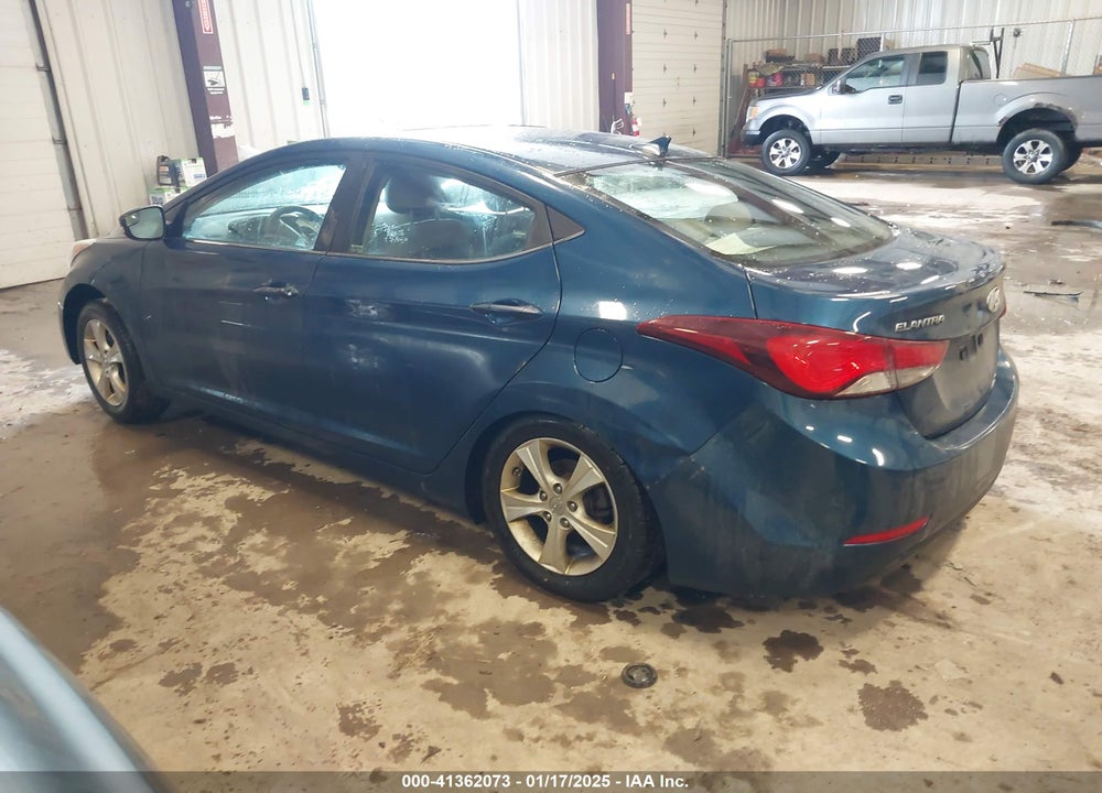 2016 HYUNDAI ELANTRA VALUE EDITION VIN: KMHDH4AE0GU494516