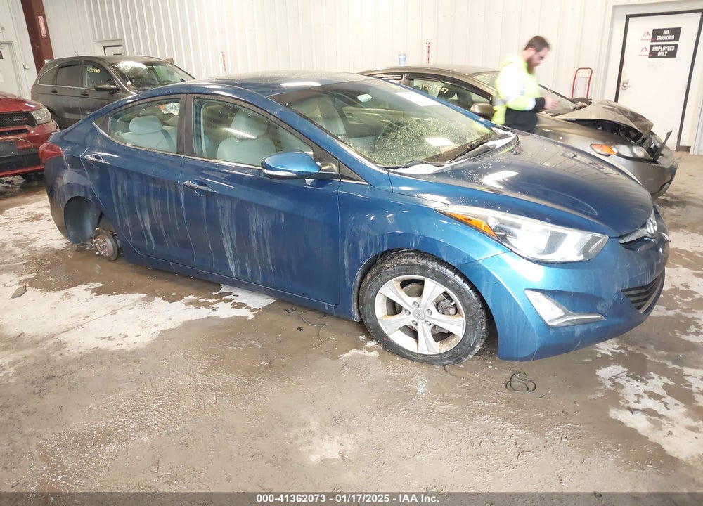 2016 HYUNDAI ELANTRA VALUE EDITION VIN: KMHDH4AE0GU494516