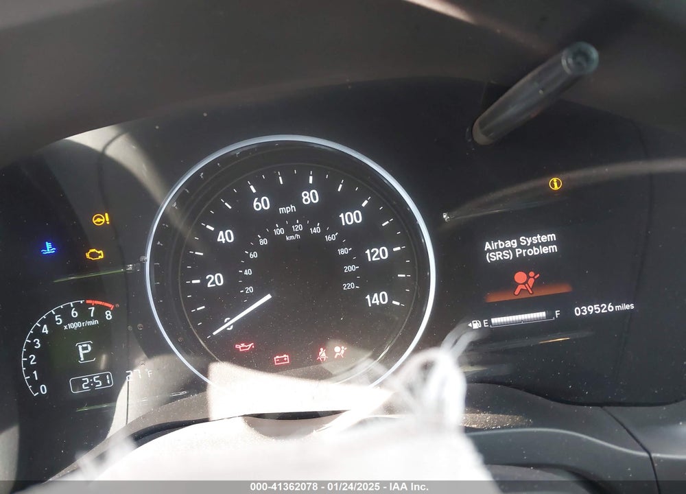 2019 HONDA HR-V EX VIN: 3CZRU6H50KM728474
