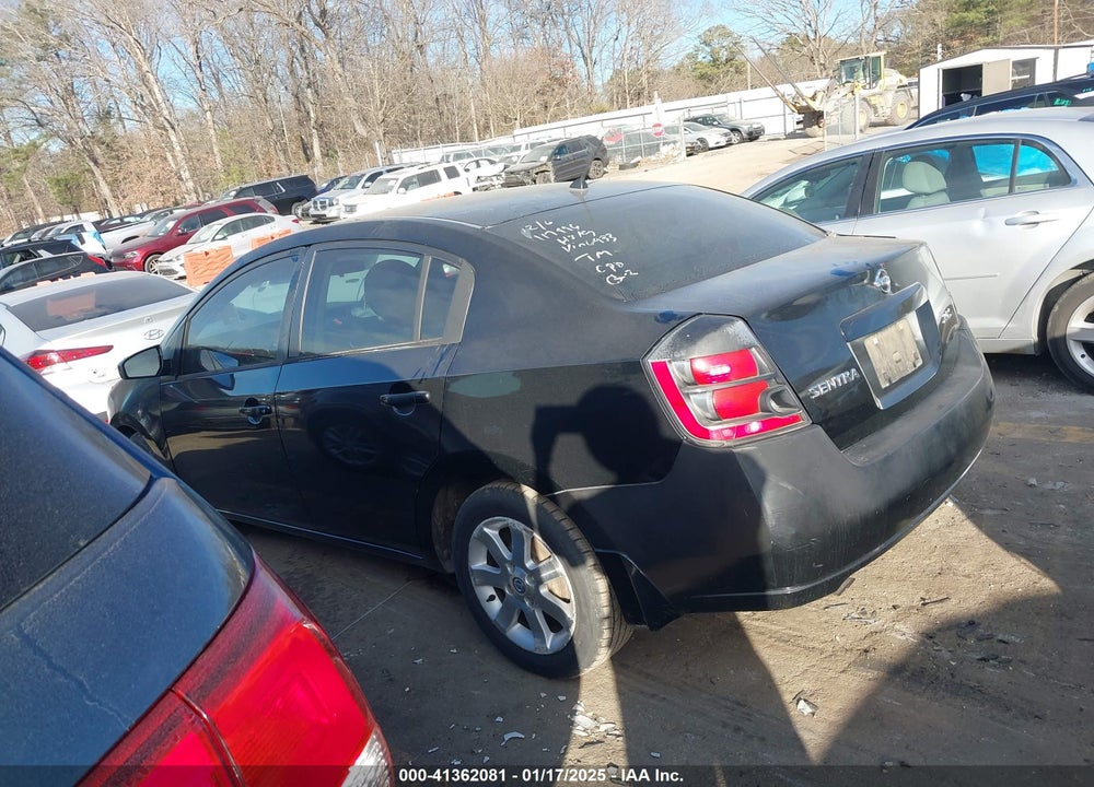 2007 NISSAN SENTRA 2.0S VIN: 3N1AB61E17L616933