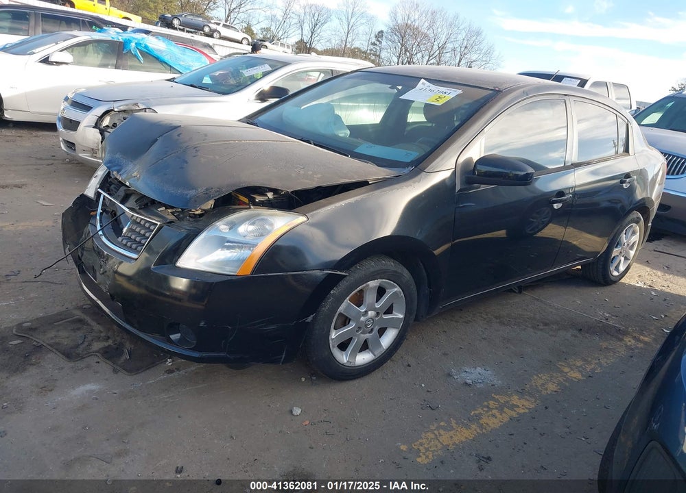 2007 NISSAN SENTRA 2.0S VIN: 3N1AB61E17L616933