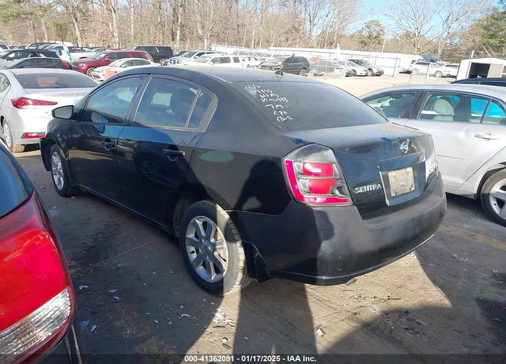 2007 NISSAN SENTRA 2.0S VIN: 3N1AB61E17L616933
