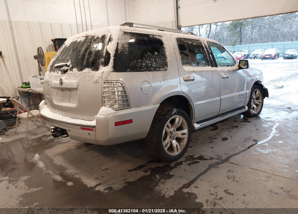 2008 MERCURY MOUNTAINEER PREMIER VIN: 4M2EU48818UJ16382