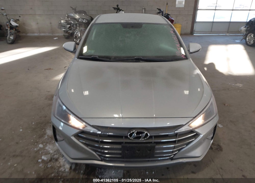 2019 HYUNDAI ELANTRA VIN: KMHD74LF6KU822183