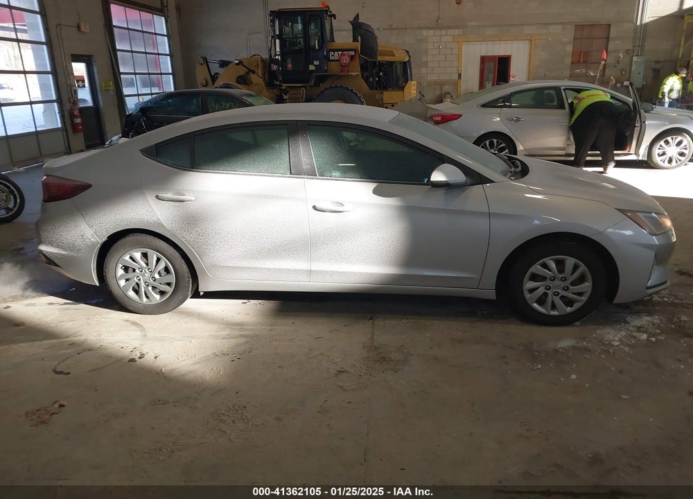2019 HYUNDAI ELANTRA VIN: KMHD74LF6KU822183