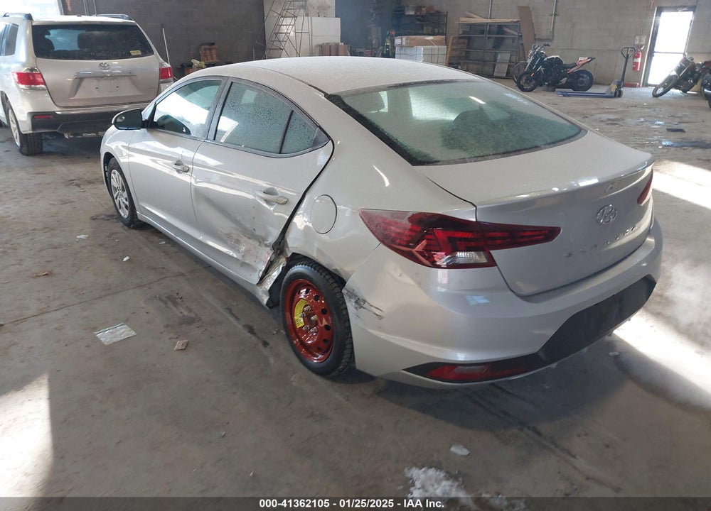 2019 HYUNDAI ELANTRA VIN: KMHD74LF6KU822183