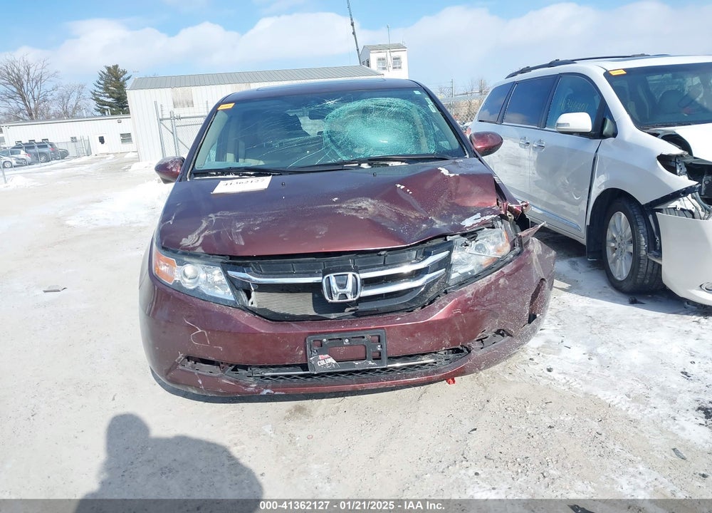 2017 HONDA ODYSSEY EX-L VIN: 5FNRL5H62HB003841