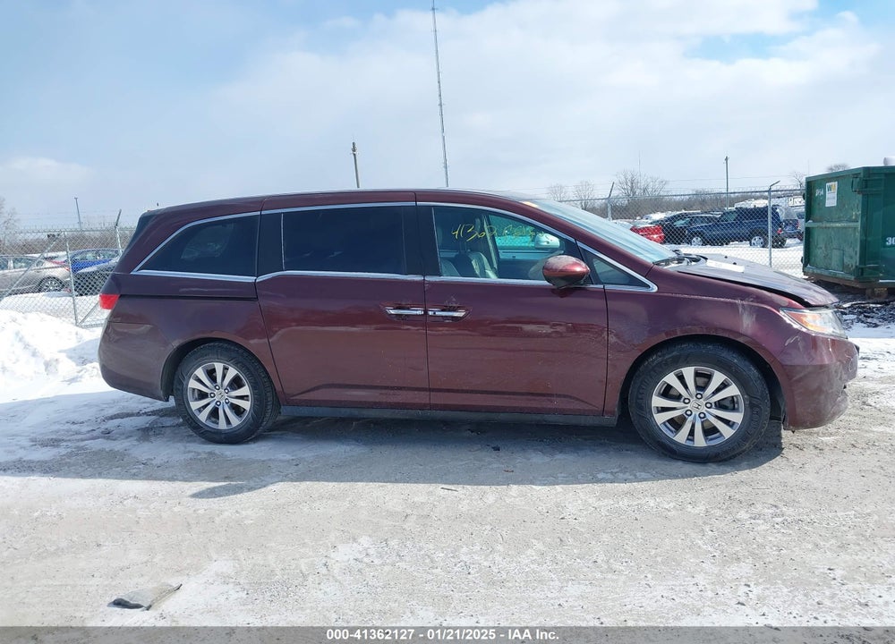 2017 HONDA ODYSSEY EX-L VIN: 5FNRL5H62HB003841
