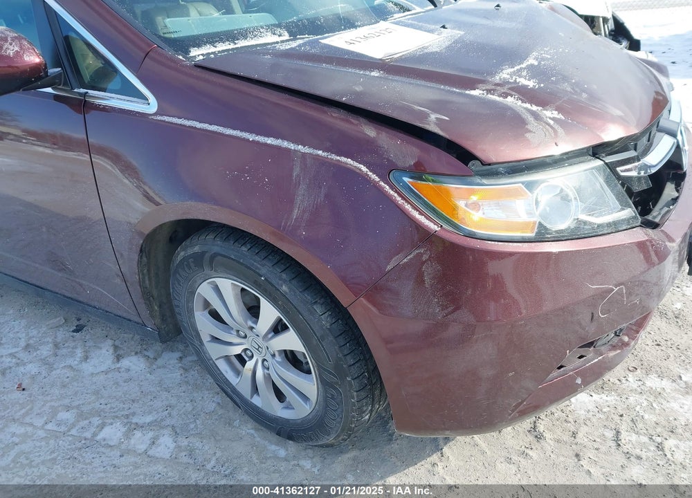 2017 HONDA ODYSSEY EX-L VIN: 5FNRL5H62HB003841