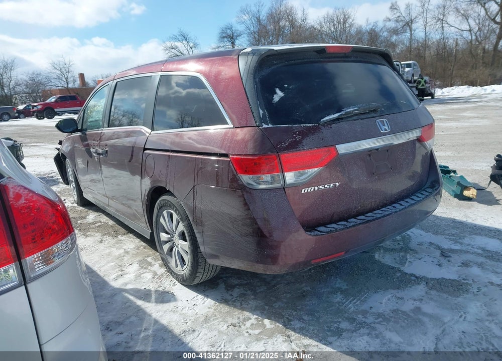 2017 HONDA ODYSSEY EX-L VIN: 5FNRL5H62HB003841