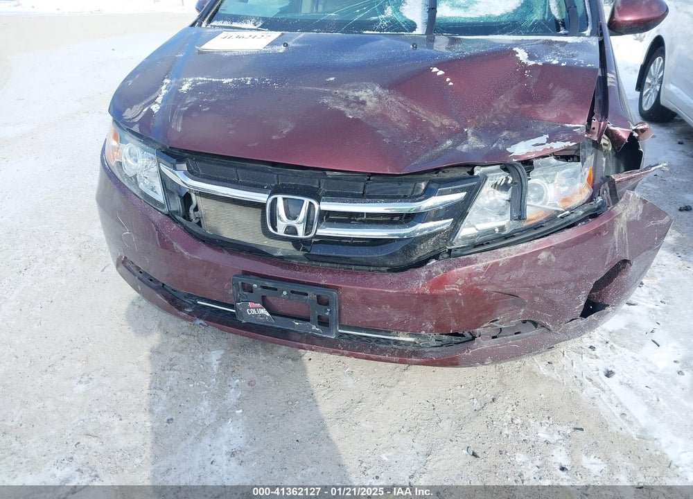 2017 HONDA ODYSSEY EX-L VIN: 5FNRL5H62HB003841