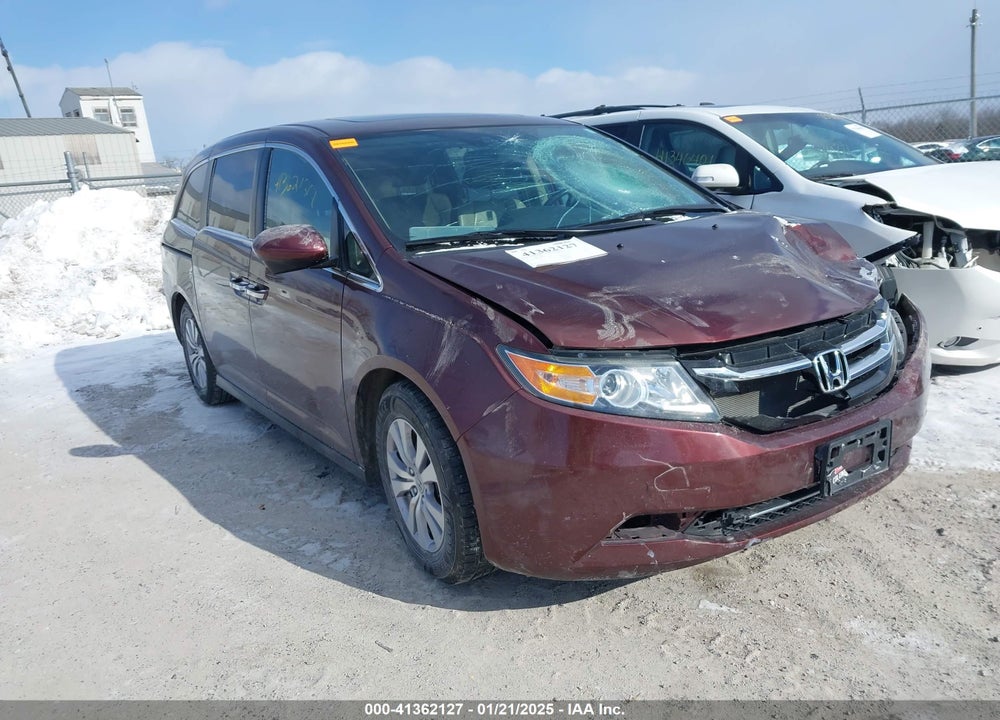 2017 HONDA ODYSSEY EX-L VIN: 5FNRL5H62HB003841