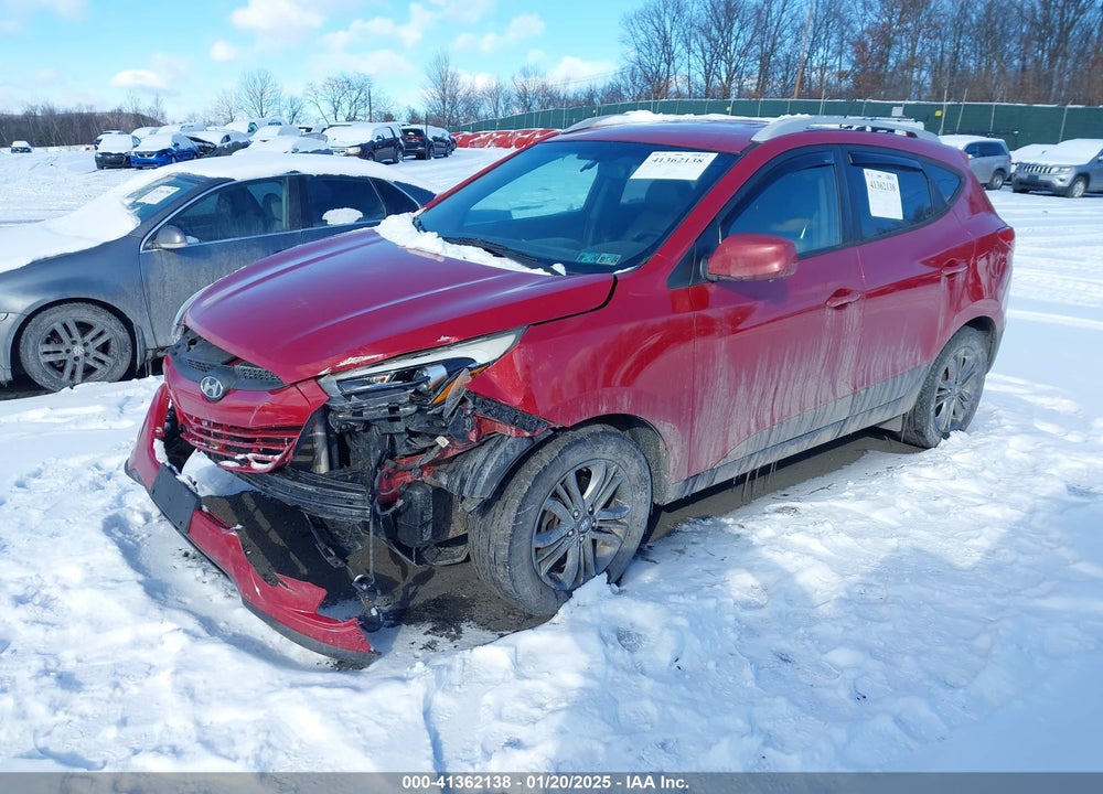 2015 HYUNDAI TUCSON SE VIN: KM8JUCAG8FU111740