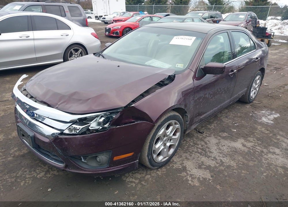2011 FORD FUSION VIN: 3FAHP0HA4BR125796