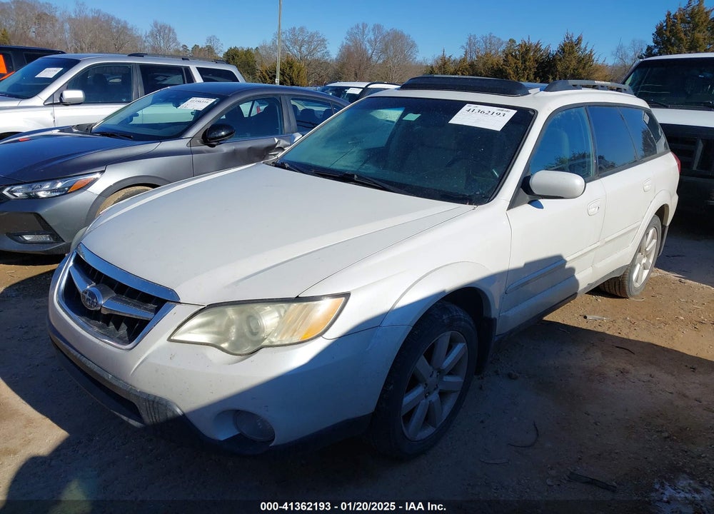 2008 SUBARU OUTBACK VIN: 4S4BP62C387306106
