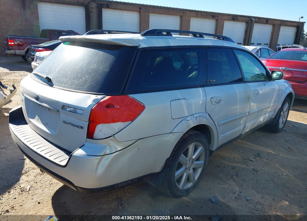 2008 SUBARU OUTBACK VIN: 4S4BP62C387306106