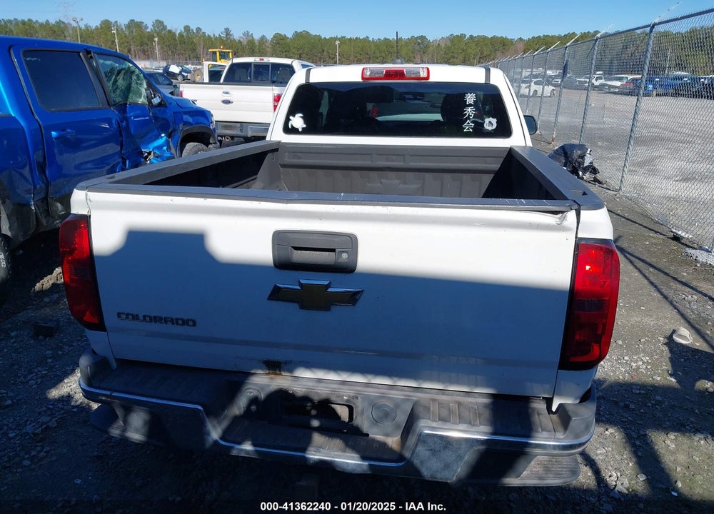 2015 CHEVROLET COLORADO VIN: 1GCHSAEA5F1255086