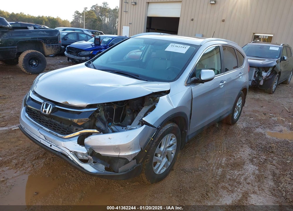 2015 HONDA CR-V EX-L VIN: 2HKRM3H71FH500890