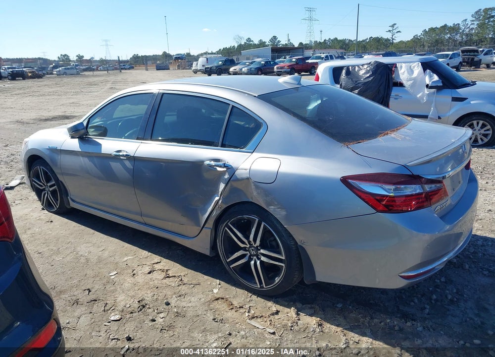 2017 HONDA ACCORD HYBRID TOURING VIN: JHMCR6F74HC005513