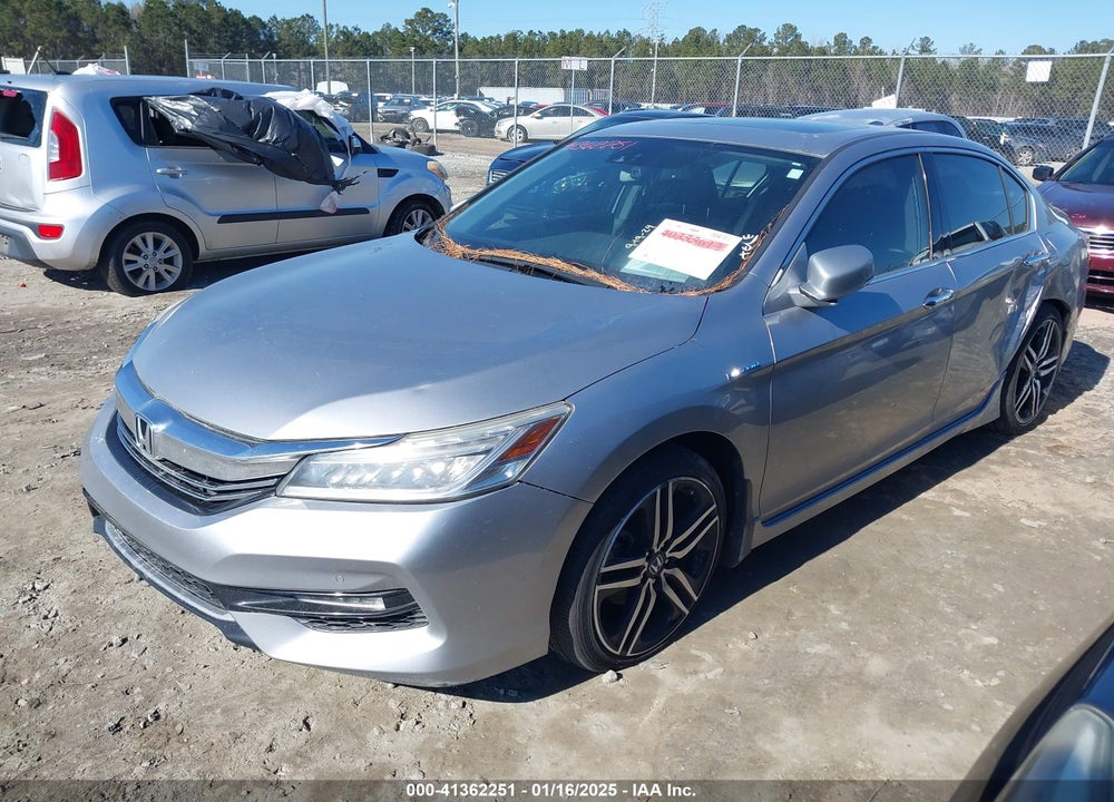 2017 HONDA ACCORD HYBRID TOURING VIN: JHMCR6F74HC005513