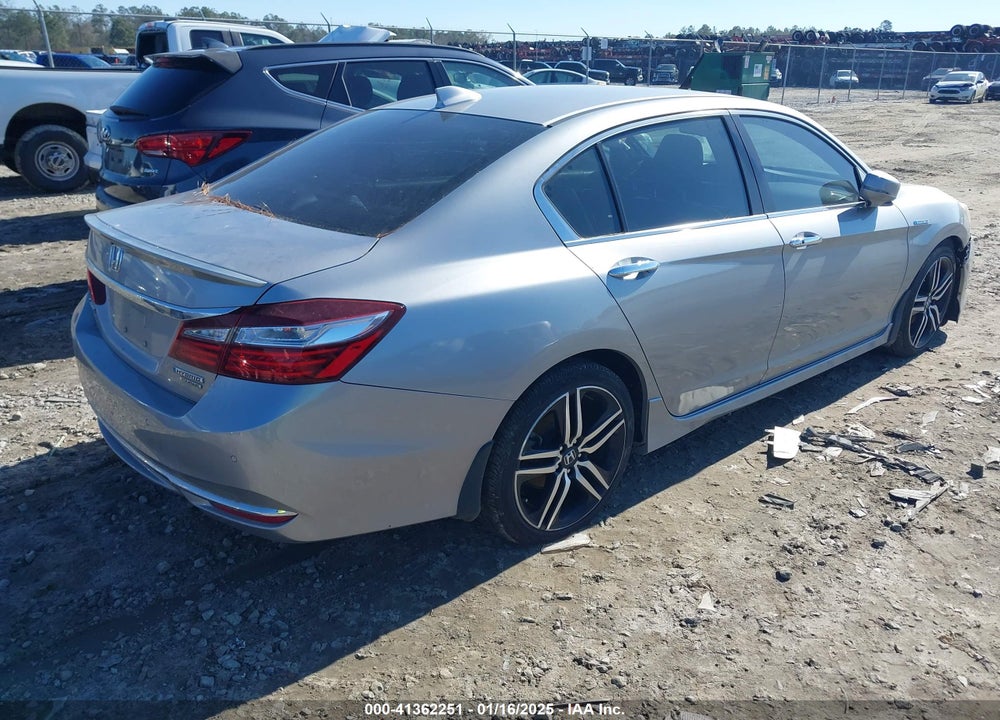 2017 HONDA ACCORD HYBRID TOURING VIN: JHMCR6F74HC005513