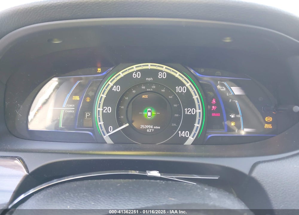 2017 HONDA ACCORD HYBRID TOURING VIN: JHMCR6F74HC005513