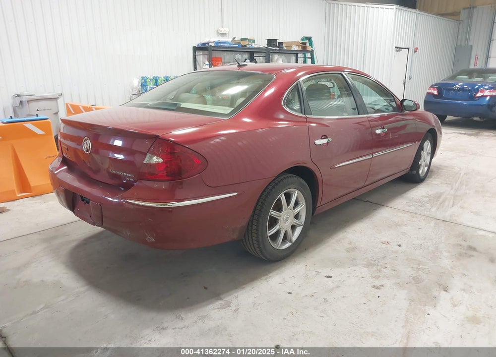 2006 BUICK LACROSSE CXS VIN: 2G4WE587961177147