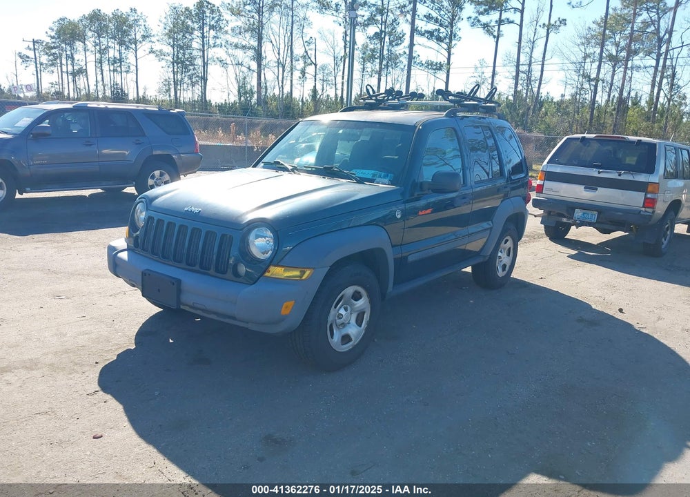 2006 JEEP LIBERTY SPORT VIN: 1J4GL48K16W128377
