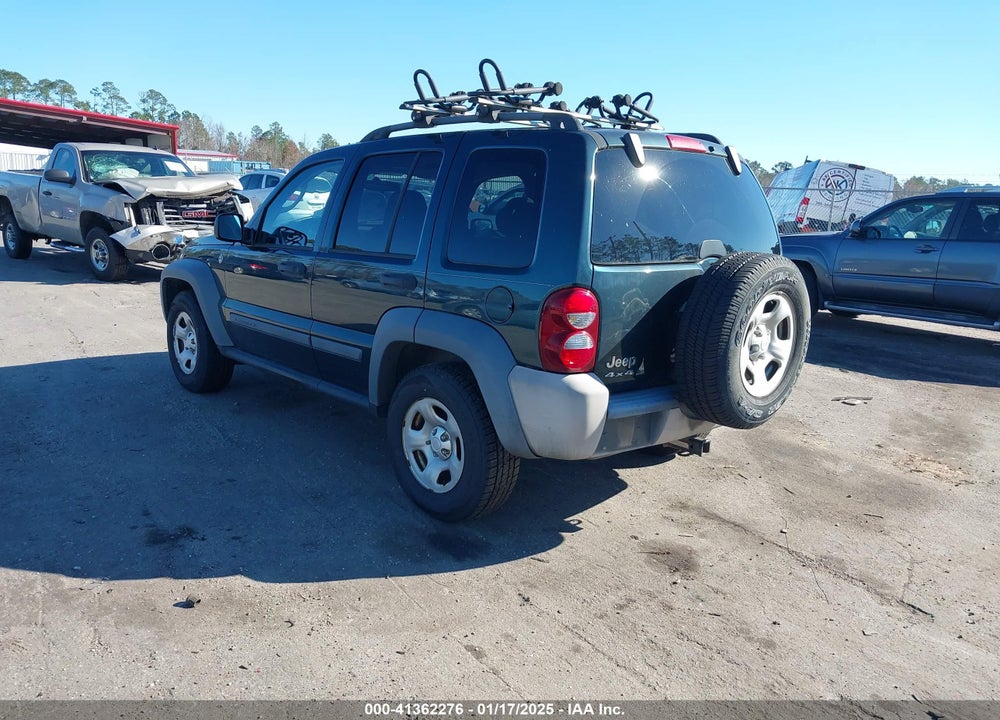 2006 JEEP LIBERTY SPORT VIN: 1J4GL48K16W128377