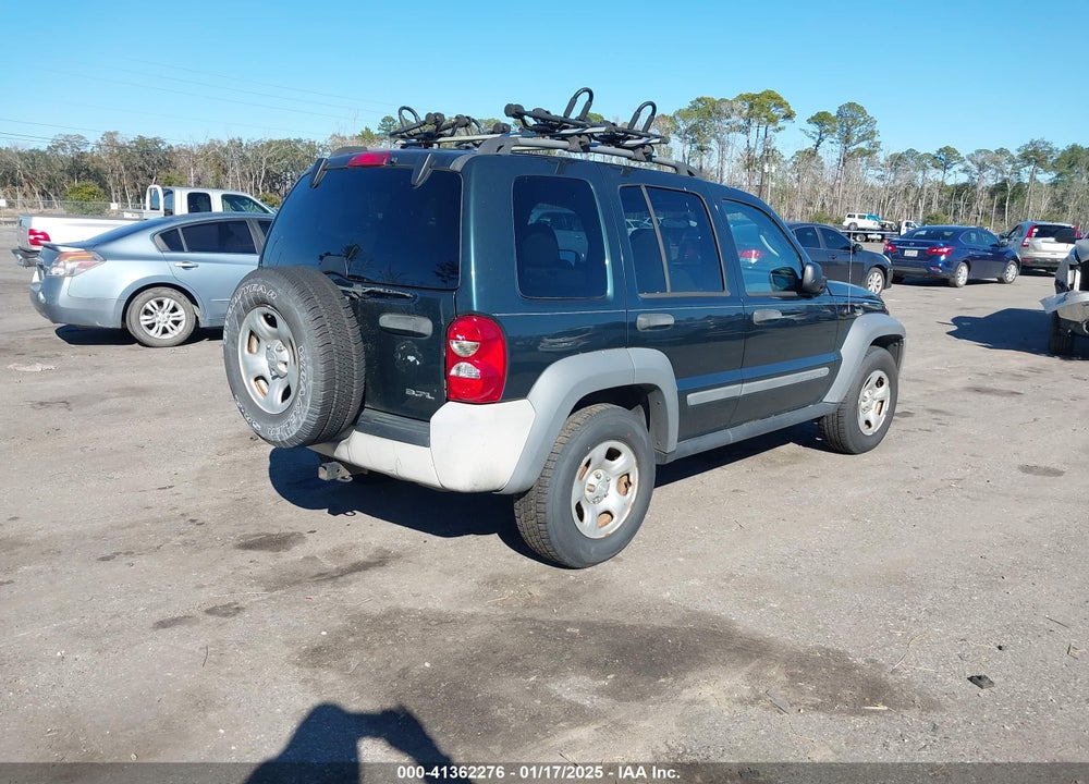 2006 JEEP LIBERTY SPORT VIN: 1J4GL48K16W128377