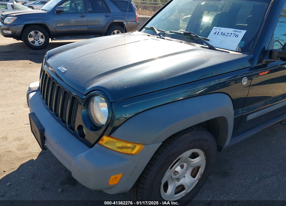 2006 JEEP LIBERTY SPORT VIN: 1J4GL48K16W128377