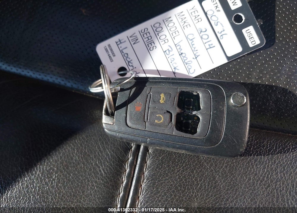 2014 CHEVROLET IMPALA VIN: 1G1155S39EU136288