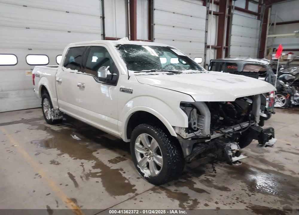 2019 FORD F-150 PLATINUM VIN: 1FTEW1E51KFA39873