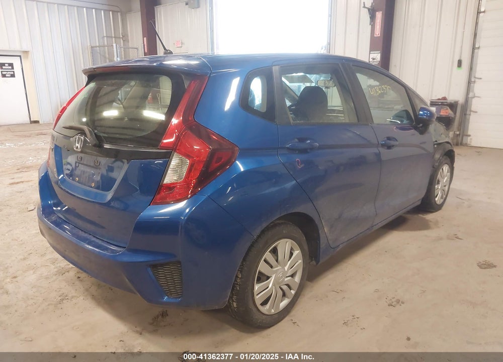 2016 HONDA FIT LX VIN: JHMGK5H54GS014051