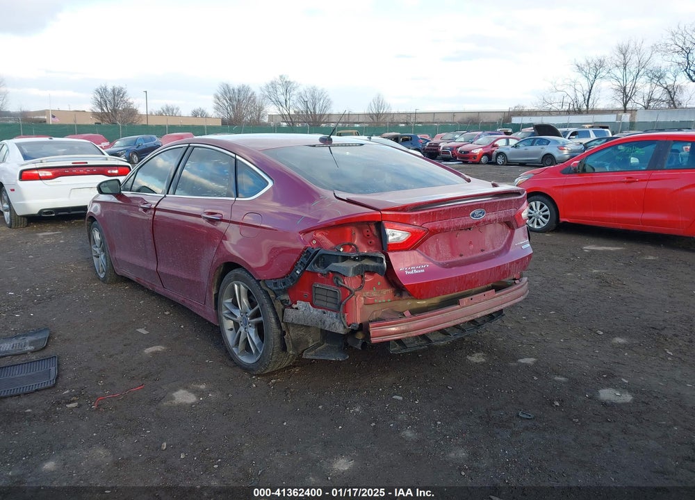 2015 FORD FUSION VIN: 3FA6P0K9XFR117911